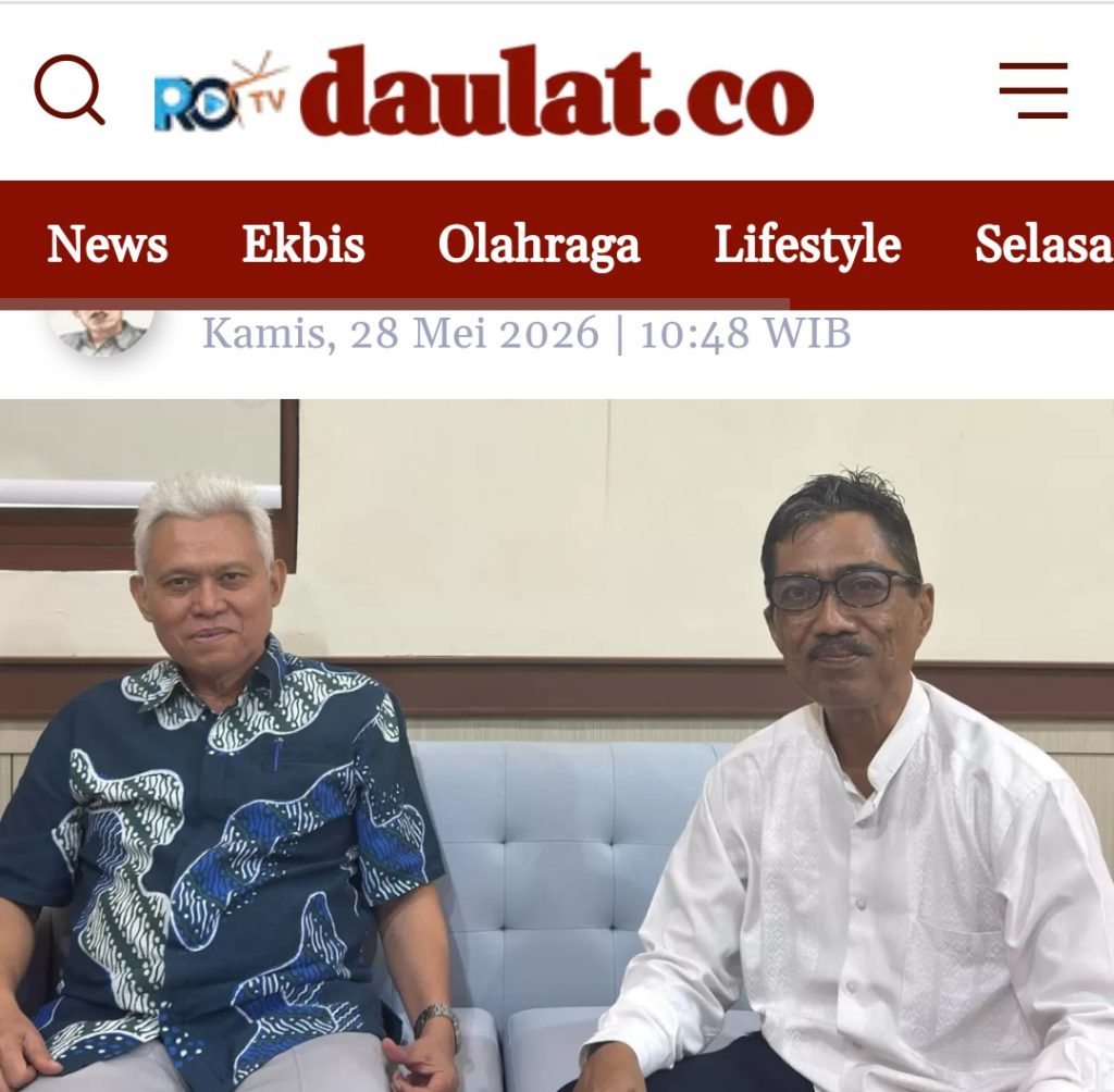 Link 40 Tahun Berkarya: Daulat.co dan SK  Badan Bahasa